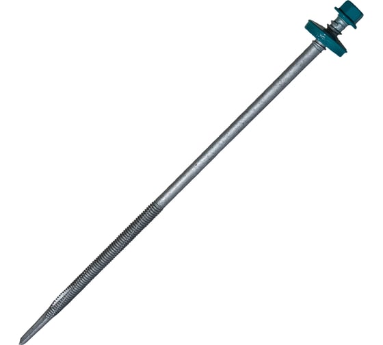 Изображение товара Саморез для сэндвич-панелей HARDWEX ТМ HWX16-P20-6.3/5.5x190 мм, св.№6, RUSPERT, RAL 5021, 50 шт. 5190002408869