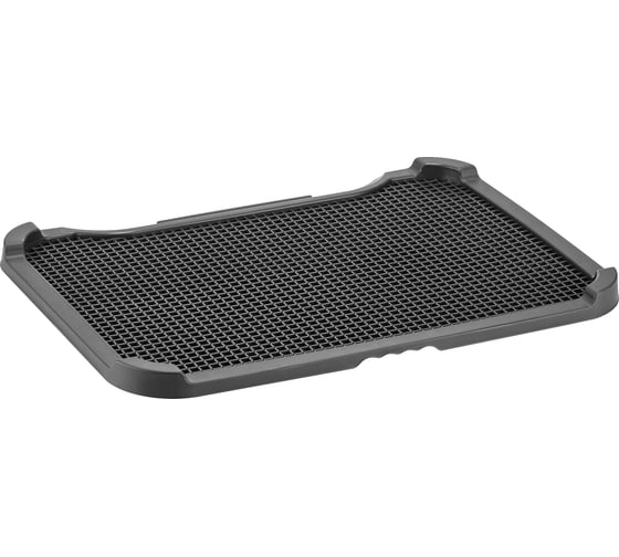 Изображение товара Коврик для лотка с креплением Бытпласт 445x320x25 мм, серый 411232011