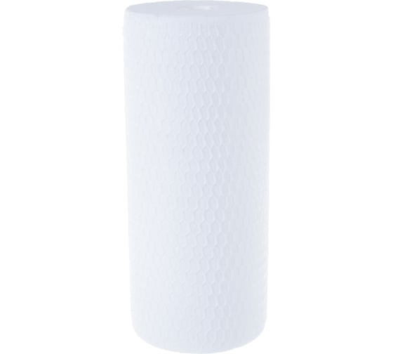 Изображение товара Картридж полипропиленовый ПФМ 10/5 10BB для механической очистки воды Гейзер 28223