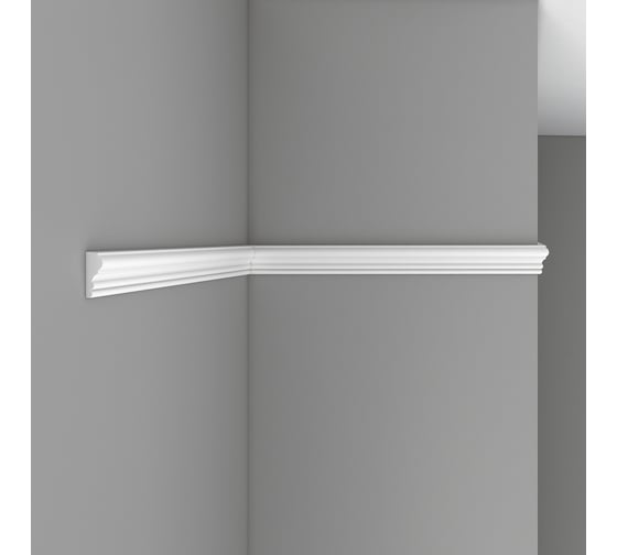 Изображение товара Гибкий молдинг Decomaster 40x17x2400 мм 97154F