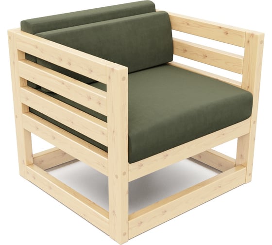 Изображение товара Кресло Arsko Магнус сосна/Atlanta Grass 80540713