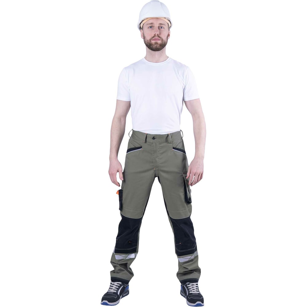 Изображение товара Летние брюки iForm корпоративные мужские хаки/черные размеры XL