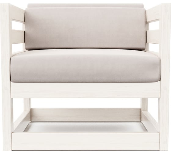 Изображение товара Кресло Arsko Магнус беленый дуб/Atlanta Ash 80540709