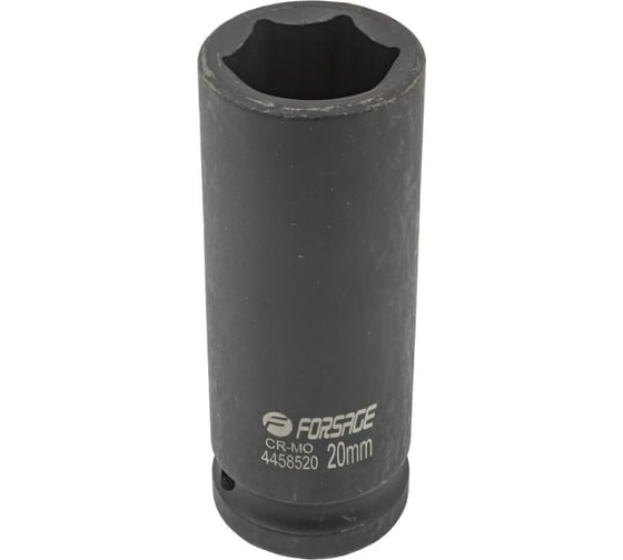 Изображение товара Головка Forsage ударная глубокая 1/2'', 20мм (6гр.) F-4458520(52581)