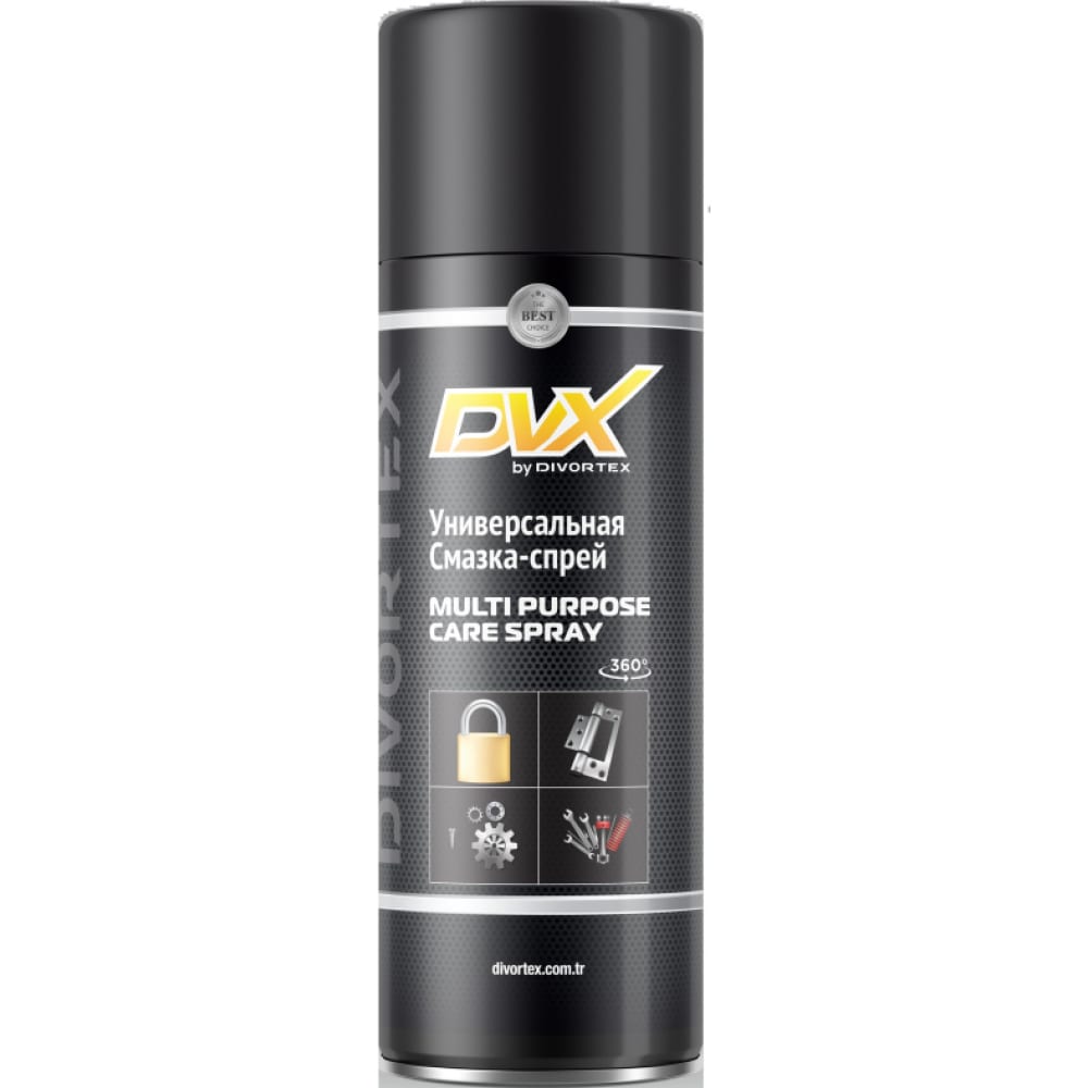 Уиверсальная синтетическая смазка-спрей DVX смазка спрей керамическая ngn ceramic spray 400 мл