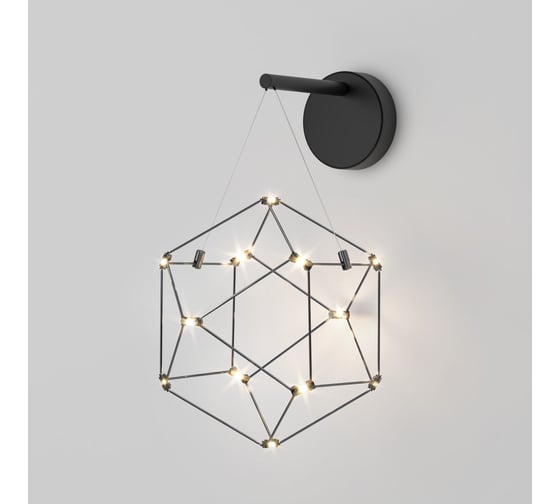 Изображение товара Настенный светильник Eurosvet черный жемчуг a062503