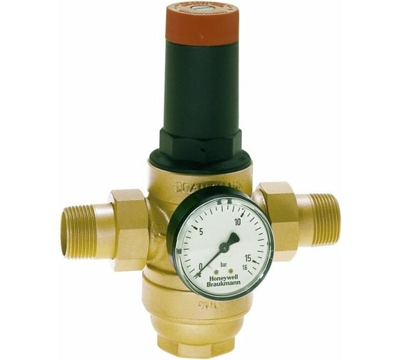 Изображение товара Универсальный клапан понижения давления Honeywell диапазон регулировки 1.5-12 атм D06FH-3/4B