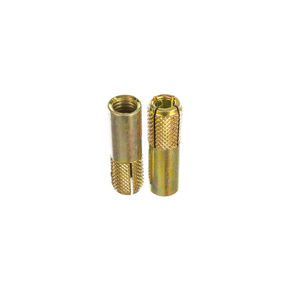Забивной латунный анкер МЕТИЗНЫЙ ДВОР M10/12x35, 100 шт. 4607159069313
