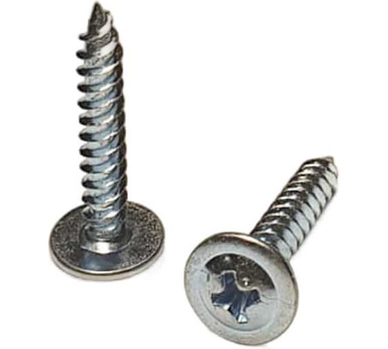 Изображение товара Саморез белый с прессшайбой оцинкованный 4.2x25 мм, ph2, 10 кг GSMETZ 1024225