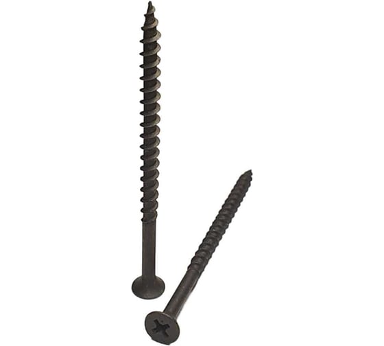 Изображение товара Черный саморез по дереву GSMETZ 4,2x75 мм, фосфатированный, 10 кг, 1960 шт., ph2 1004275