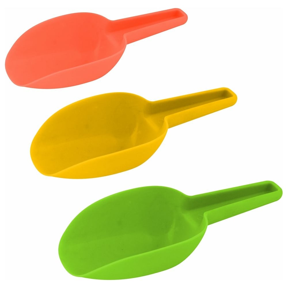 Изображение товара Набор ложек-черпаков МУЛЬТИДОМ 3 шт. VL80-266 ассорти