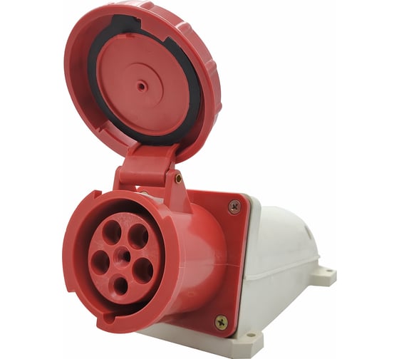 Изображение товара Стационарная розетка ANDELI AM-135 63A 380В~415В 3P+N+E IP67 ADL13-021