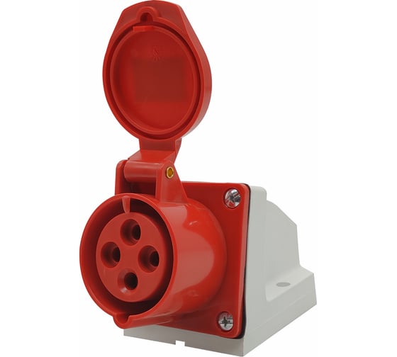 Изображение товара Стационарная розетка ANDELI AM-114 16A 380В~415В 3P+E IP44 ADL13-014