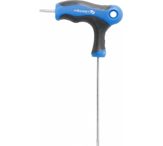 Изображение товара Ключ HOEGERT TECHNIK torx security типа Т, длинный, TT10 HT1W869