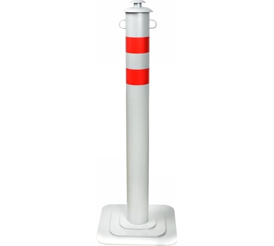 Изображение товара Столбик парковочный ТЕХНОЛОГИЯ ГОРОД-2 передвижной с креплением для цепи 800x76мм 00000008981