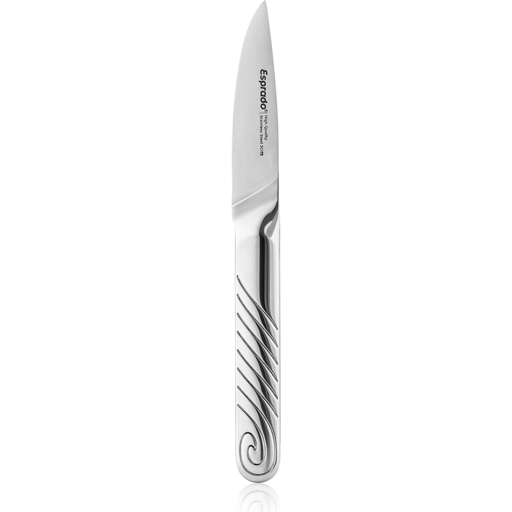 Нож для овощей Esprado нож кухонный для овощей sankei 90 мм masahiro 35924 сталь aus 8 стабилизированная древесина коричневый