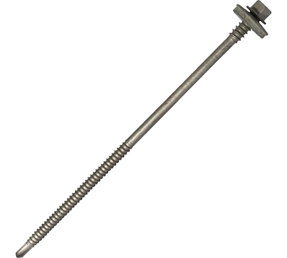 Изображение товара Саморез для сэндвич-панелей HARDWEX ТМ HWX5-P10-6.3/5.5x160 мм, св.№3, RUSPERT, 50 шт. 5190002407251