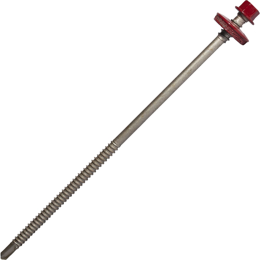 Изображение товара Саморез для сэндвич-панелей HARDWEX ТМ HWX5-P10-6.3/5.5x160 мм, св.№3, RUSPERT, RAL 3011, 50 шт. 5190002407343