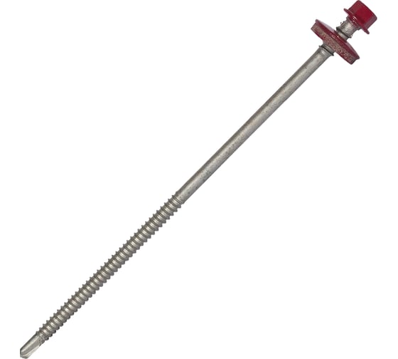 Изображение товара Саморез для сэндвич-панелей HARDWEX ТМ HWX5-P10-6.3/5.5x160 мм, св.№3, RUSPERT, RAL 3003, 50 шт. 5190002407312