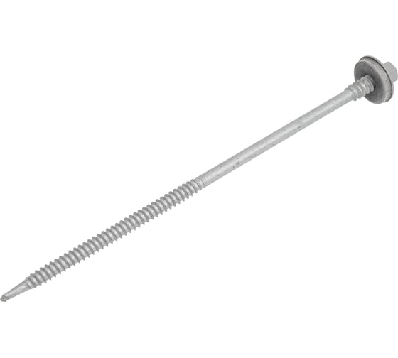 Изображение товара Саморез для сэндвич-панелей HARDWEX ТМ HWX5-P10-6.3/5.5x160 мм, св.№3, RUSPERT, RAL 7004, 50 шт. 5190002407435