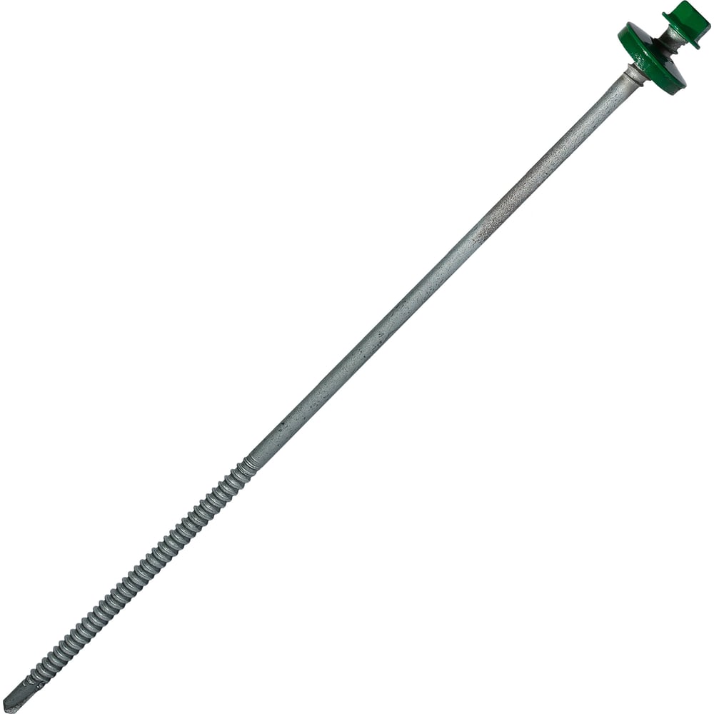 Саморез для сэндвич-панелей HARDWEX ТМ HWX5-P10-6.3/5.5x190 мм, св.№3, RUSPERT, RAL 6029, 50 шт. 5190002407718