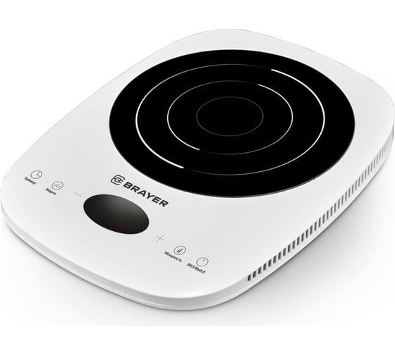 Изображение товара Индукционная настольная плитка BRAYER 1 конфорка BR2802