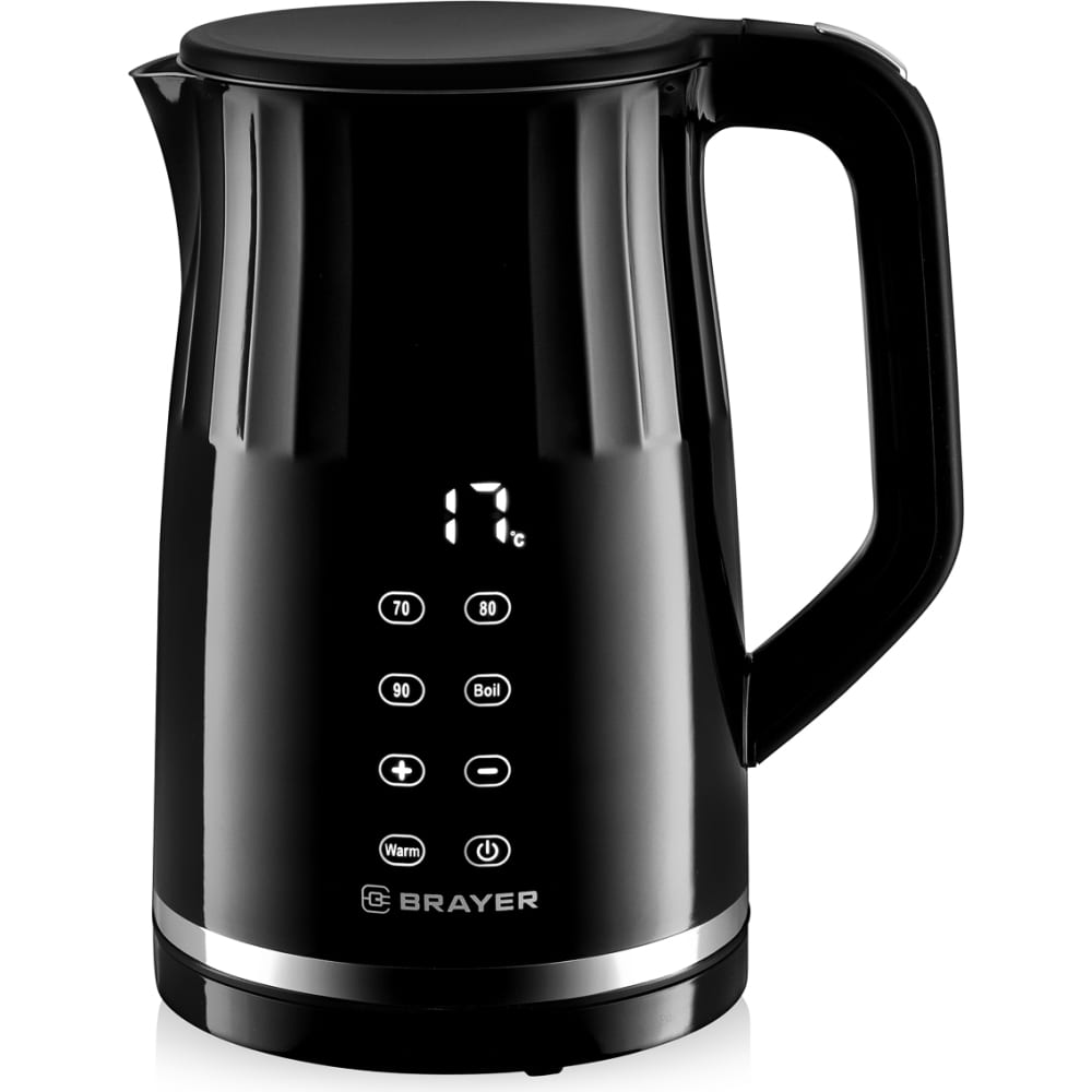 Электрический чайник BRAYER, цвет черный