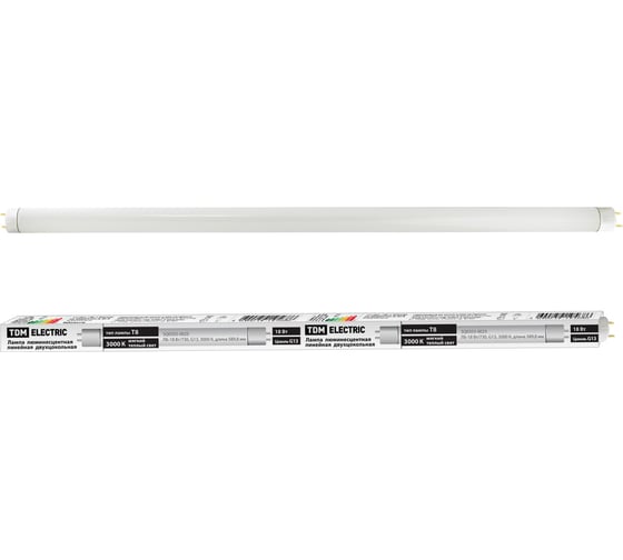 Изображение товара Лампа люминесцентная линейная TDM ELECTRIC ЛБ-18Вт/630 T8/G13 3000 К SQ0355-0025