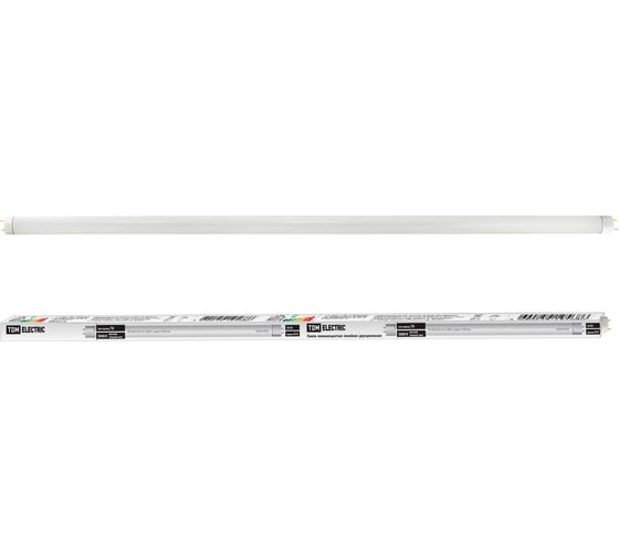 Изображение товара Люминесцентная линейная двухцокольная лампа TDM ELECTRIC ЛБ-36Вт/630 T8/G13 3000 К SQ0355-0028