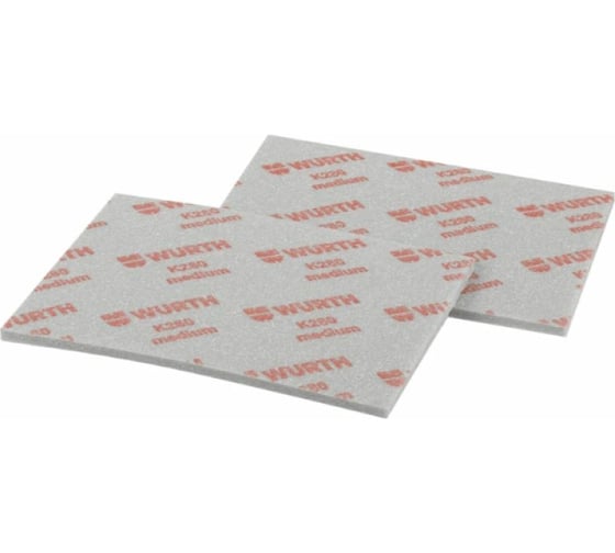 Изображение товара Губка шлифовальная одностороннаяя NC280 140x115x5 мм Wurth 10 шт. 1587001 092 10