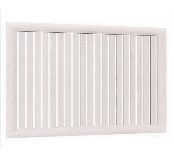 Изображение товара Реечный экран для радиатора Стильный Дом 120x60 см, Ясень белый v530743