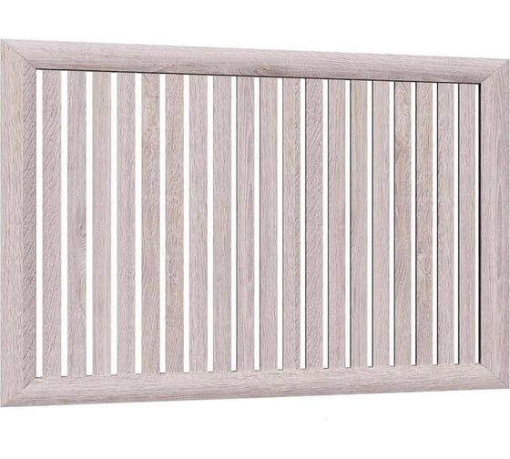 Изображение товара Реечный экран для радиатора Стильный Дом 120x60 см, Ясень светлый v530767