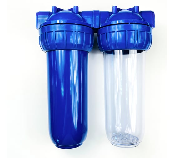 Изображение товара Корпус фильтра Профитт Slim Line 2-х ступенчатый, комбинированный, 1/2", латунь 9270230