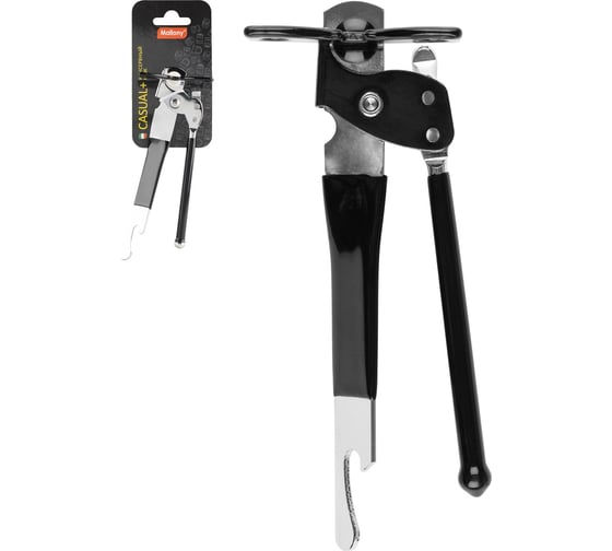 Изображение товара Металлический консервный нож Mallony CASUAL+ длина 17.8 см 985975