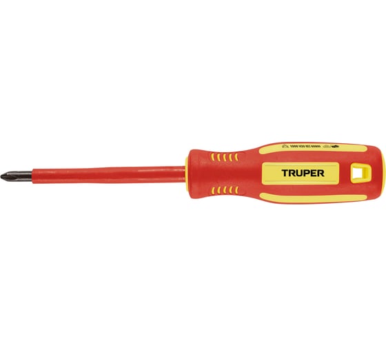 Изображение товара Отвертка Truper DP-1/4x4D PH2 1000 В 102241