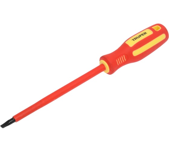 Изображение товара Отвертка Truper DR-1/4x6D шлиц 1000 В 102243