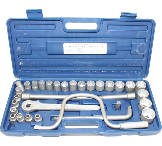 Изображение товара Набор торцевых головок CNIC №32A 1/2", 8-32 мм, в пластиковом кейсе, 32 шт. 47841