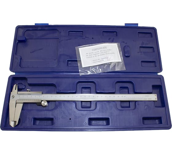 Изображение товара Штангенциркуль CNIC 140-135S 0-300 ШЦ-I 0.02, моноблок, с устройством точной установки рамки, нержавеющая сталь 71451