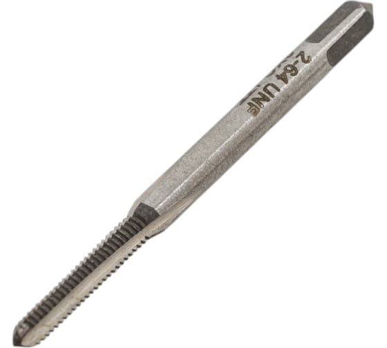 Изображение товара Метчик CNIC № 2 UNF 60гр 9ХС дюймовый, ручной, к-т из 2-х шт. 64 ниток/дюйм 56497