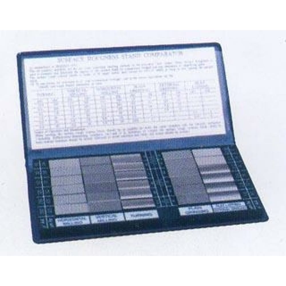 Набор образцов шероховатости поверхности CNIC набор образцов шероховатости челябинский калибр