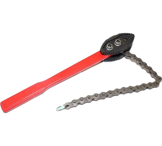 Изображение товара Трубный цепной ключ CNIC TD06H1.5 односторонний, кованный, до 1 1/2", 49 мм, L-350 мм 70790