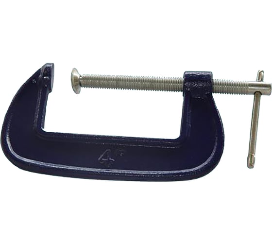 Изображение товара Слесарная G-образная струбцина CNIC LTG7004 100 мм, 4", облегченная 26241