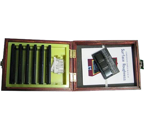 Изображение товара Набор образцов шероховатости поверхности CNIC YK-1 Ra 0.025-6.3 мкм, 27 шт. 34987