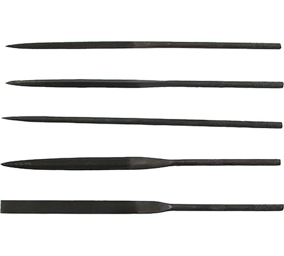 Изображение товара Набор надфилей CNIC 5x180 мм, 5 шт. 59894