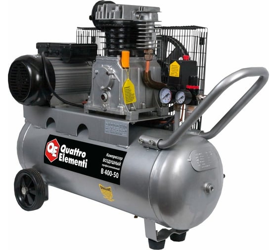 Изображение товара Масляный поршневой компрессор QUATTRO ELEMENTI B 400-50 770-285