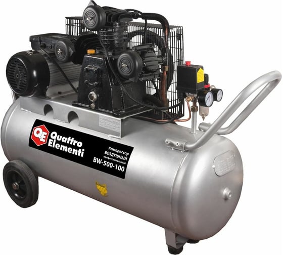 Изображение товара Масляный поршневой компрессор QUATTRO ELEMENTI BW-500-100 771-725