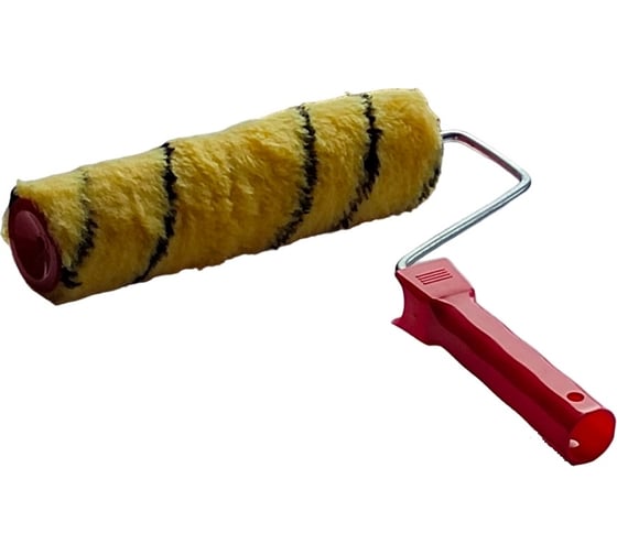 Изображение товара Валик Никище ВМ230 Тигр полиэстер 230x48 мм, бюгель 6 мм, быстросъем, плот. 500 гр/м2, ворс 10 мм 38174