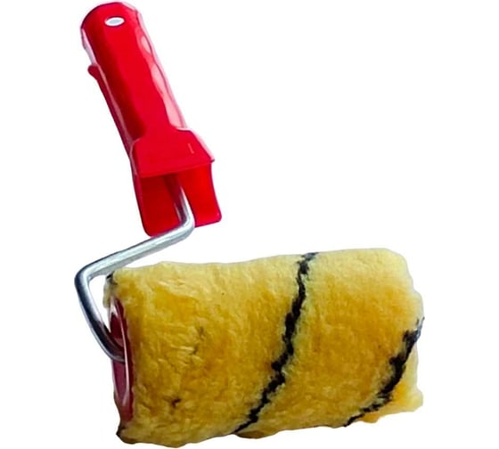 Изображение товара Валик Никище ВМ100 Тигр полиэстер 100x48 мм, бюгель 6 мм, быстросъем, плот. 500 гр/м2, ворс 10 мм 37078