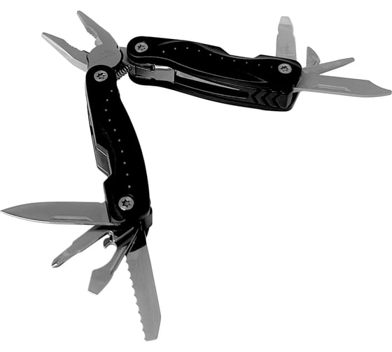 Изображение товара Мультифункциональный набор vertextools 12 функций, авторазжим, компактный размер , в чехле, 105мм 0038-12-105