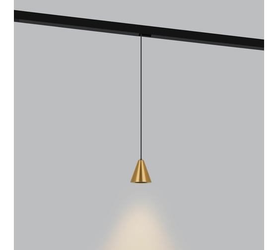 Изображение товара Трековый светильник Elektrostandard Slim Magnetic 5W 4200K Event (латунь) a062803